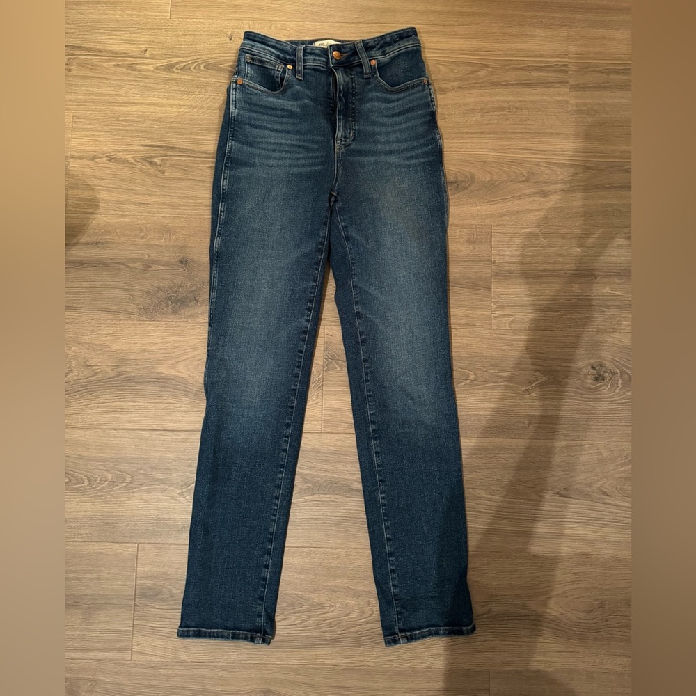 NWOT Madewell Curvy High Rise Stovepipe Jeans